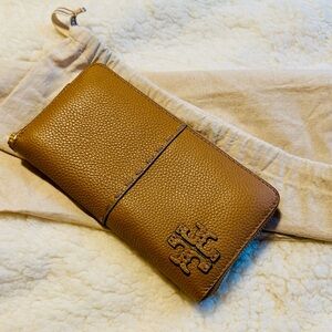 Tory Burch McGraw Continental Zip Wallet